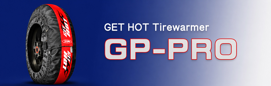 GET HOT GP-PRO professional motorcycle racing tire warmers